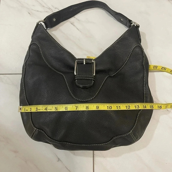 Michael Kors Black Pebbled Leather Hobo Bag - Picture 7 of 14